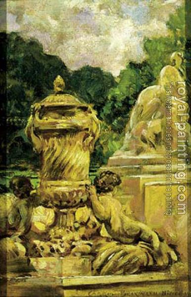 James Carroll Beckwith : Jardin de la Fontaine Aa Nimes, France